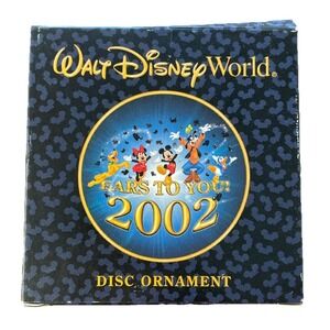 Walt Disney World Ears to You 2002 Disc Ornament